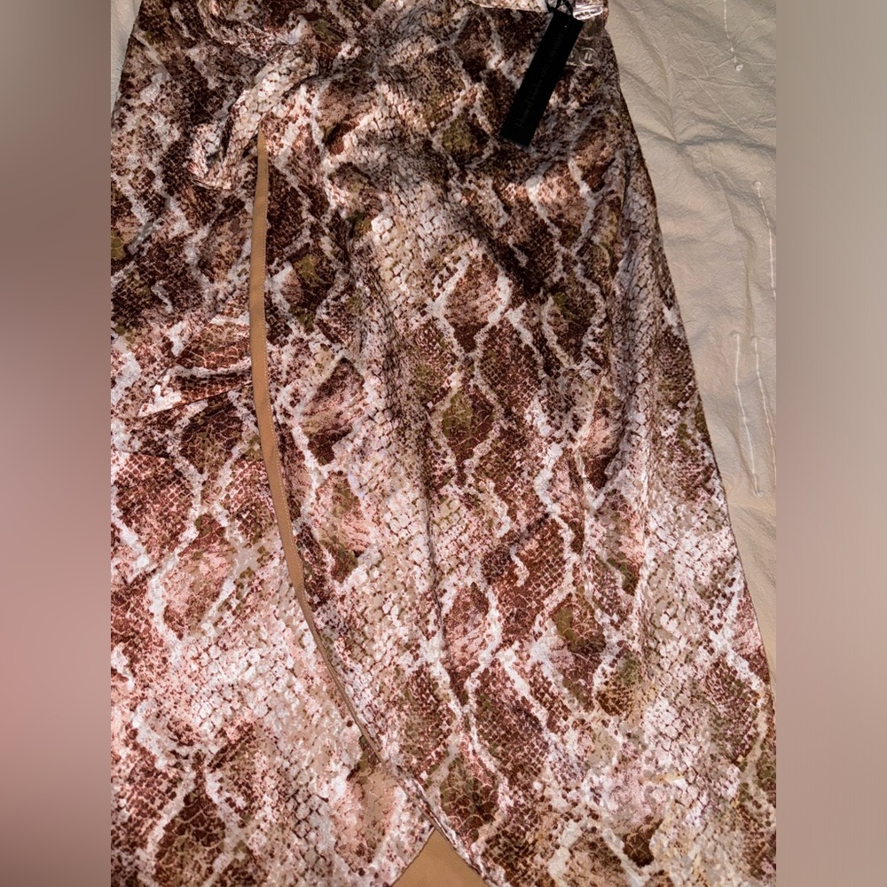 House of Harlow x Revolve Wrap Skirt. New